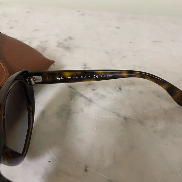 Ray-Ban Tortoiseshell Sunglasses Polarized RB 4227 - Picture 3 of 7